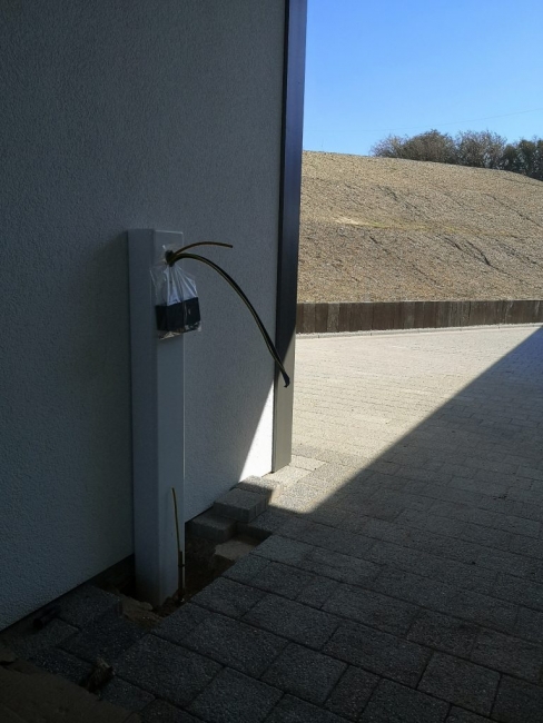 Electric Car Hook Up Point